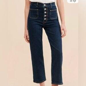 Levi’s Ribcage Patch Pocket Jeans